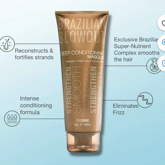 FREE ADD ON Brazillian Blowout Açaí straightening balm - Picture 2 of 8